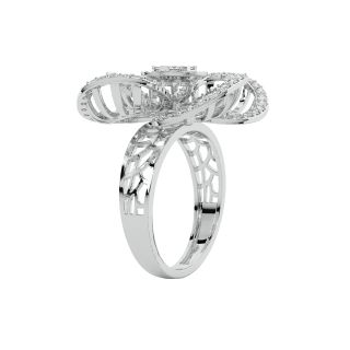 Andal Round Diamond Engagement Ring